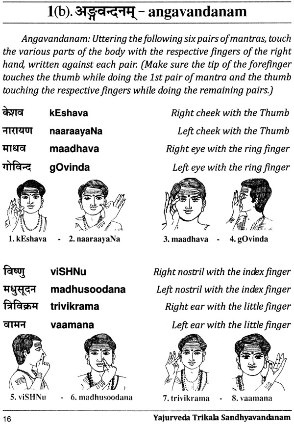 Sandhyavandanam procedure in tamil pdf